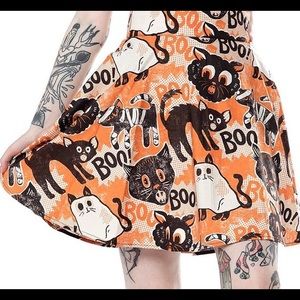 Extremely Rare Halloween Skater Skirt